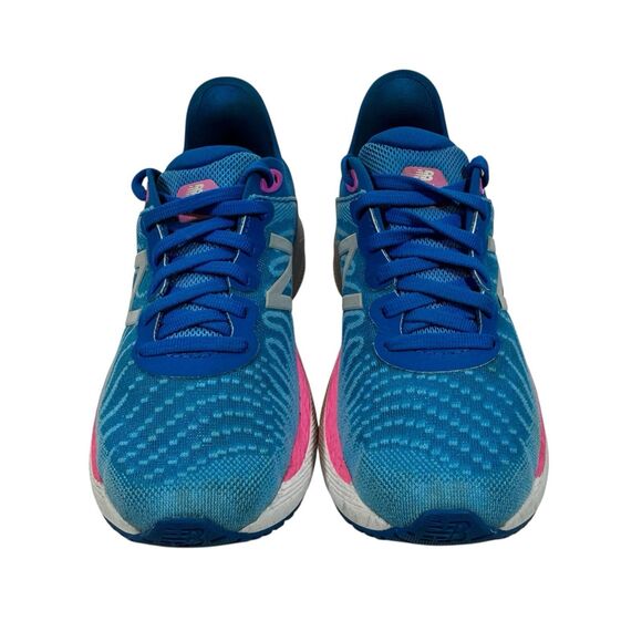 New Balance Fresh Foam 860v11 Blue Pink White Comfort Running Youth Size 2.5 - Picture 5 of 12